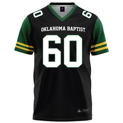 OKBU - NCAA Football : Landry Sattler - Black Football Jersey-0