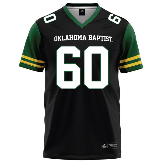 OKBU - NCAA Football : Landry Sattler - Black Football Jersey-0