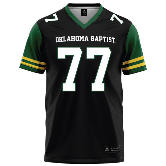 OKBU - NCAA Football : Carter Boyd - Black Football Jersey-0