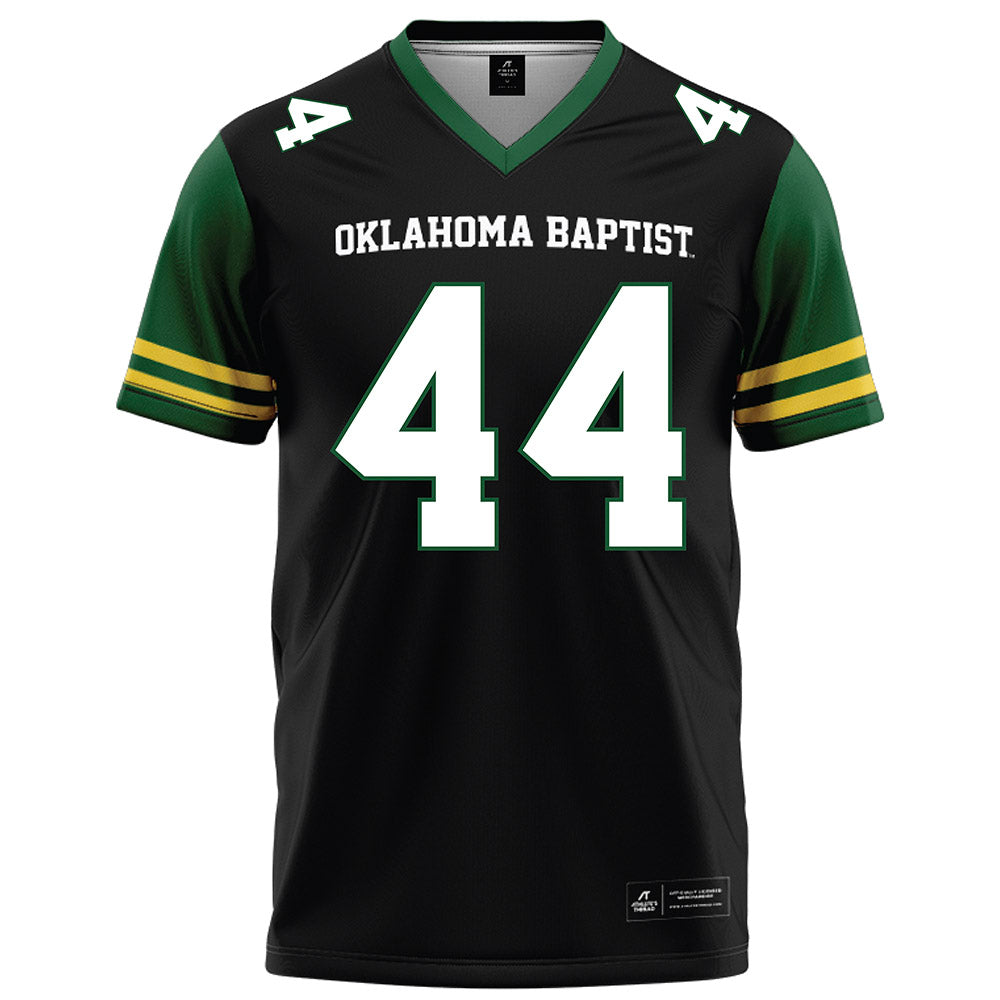 OKBU - NCAA Football : Cody Boyd - Black Football Jersey-0