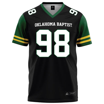 OKBU - NCAA Football : Peyton Gaylord - Black Football Jersey