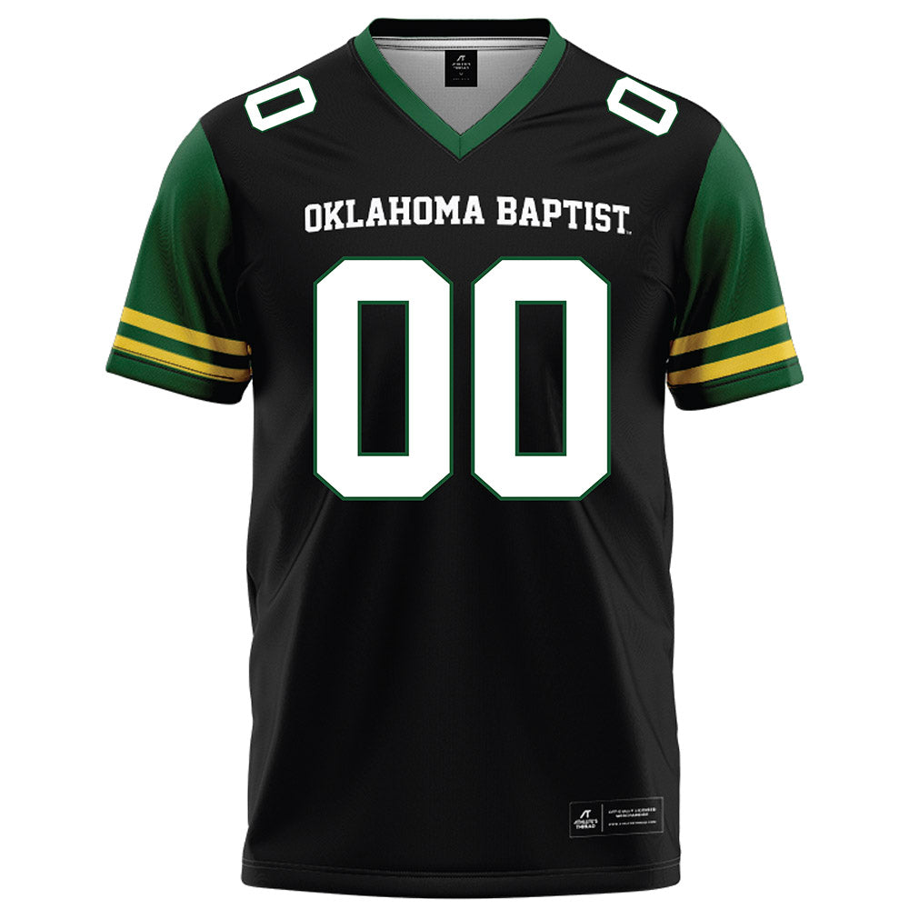 OKBU - NCAA Football : John Jackson - Black Football Jersey-0