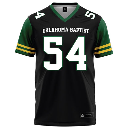 OKBU - NCAA Football : Landen Capetillo - Black Football Jersey-0