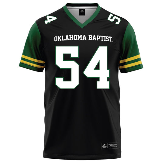 OKBU - NCAA Football : Landen Capetillo - Black Football Jersey-0