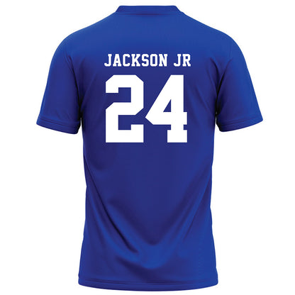 Hampton - NCAA Football : Andre Jackson Jr - Blue Football Jersey-1