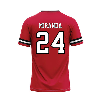 Utah - NCAA Softball : Raci Miranda - Red Baseball Jersey-1