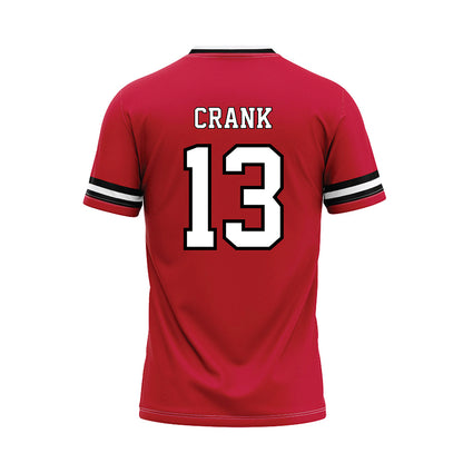 Utah - NCAA Softball : Payton Crank - Red Baseball Jersey-1