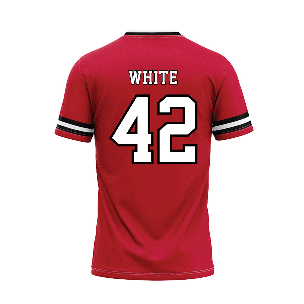 Utah - NCAA Softball : Hailee White - Red Baseball Jersey-1