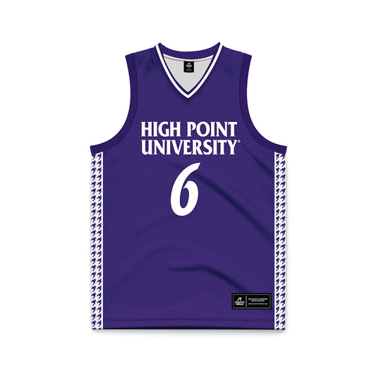 High Point - NCAA Women's Basketball : Dakota Phillips - Purple Basketball Jersey-0