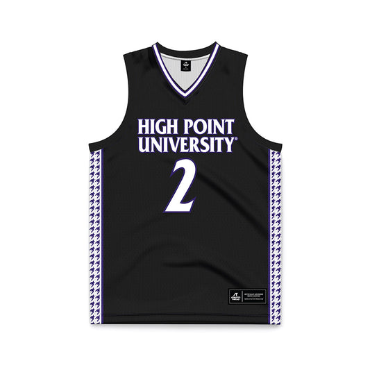 High Point - NCAA Women's Basketball : Cheyenne Brand - Black Basketball Jersey-0