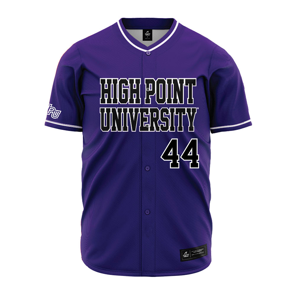 High Point - NCAA Baseball : Charlie Jones - Purple Jersey-0