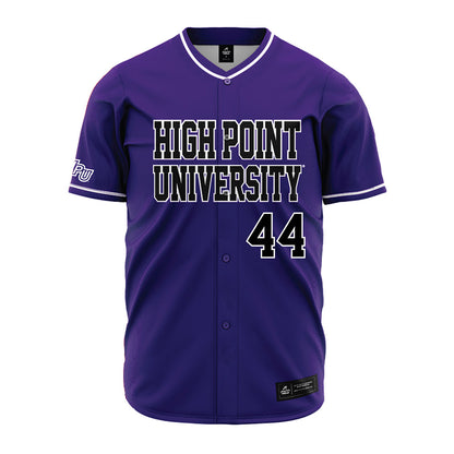 High Point - NCAA Baseball : Charlie Jones - Purple Jersey-0