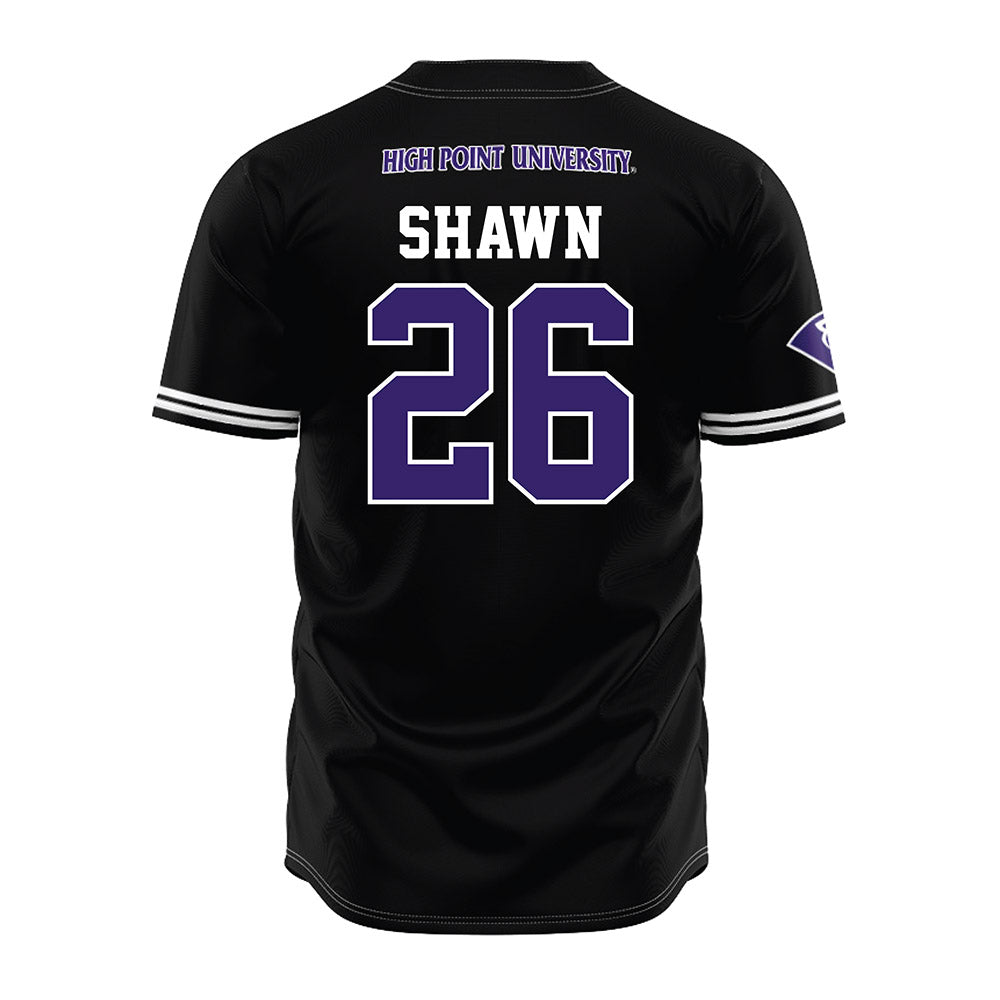 High Point - NCAA Baseball : Brody Shawn - Black Jersey-1