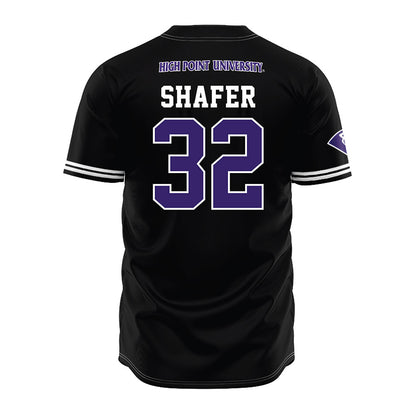 High Point - NCAA Baseball : Tyler Shafer - Black Jersey-1
