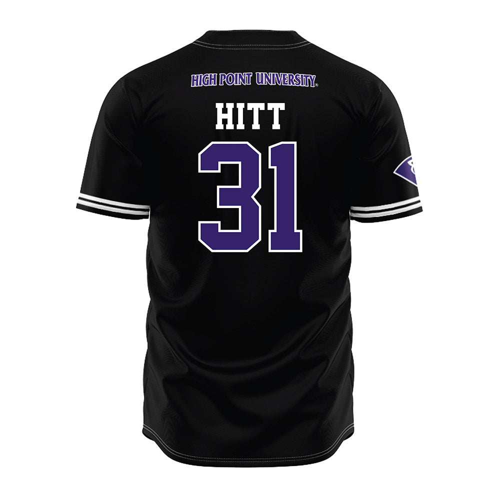 High Point - NCAA Baseball : Dalton Hitt - Black Jersey-1