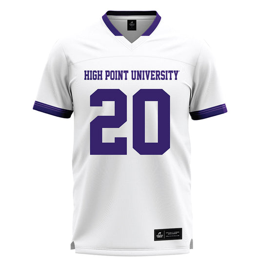 High Point - NCAA Men's Lacrosse : Sean Hayes - White Lacrosse Jersey -0