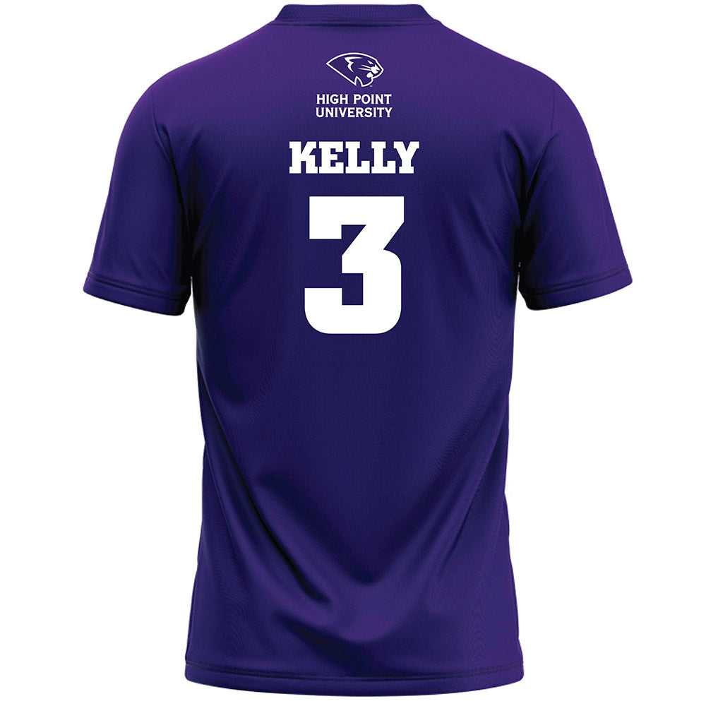 High Point - NCAA Women's Lacrosse : Mairin Kelly - Purple Lacrosse Jersey -1