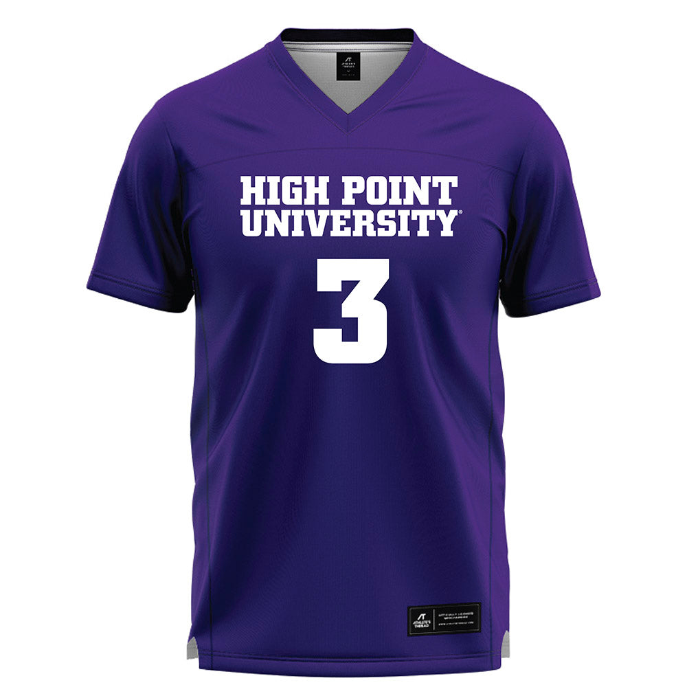 High Point - NCAA Women's Lacrosse : Mairin Kelly - Purple Lacrosse Jersey -0