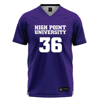 High Point - NCAA Women's Lacrosse : Katherine Prentice - Purple Lacrosse Jersey -0