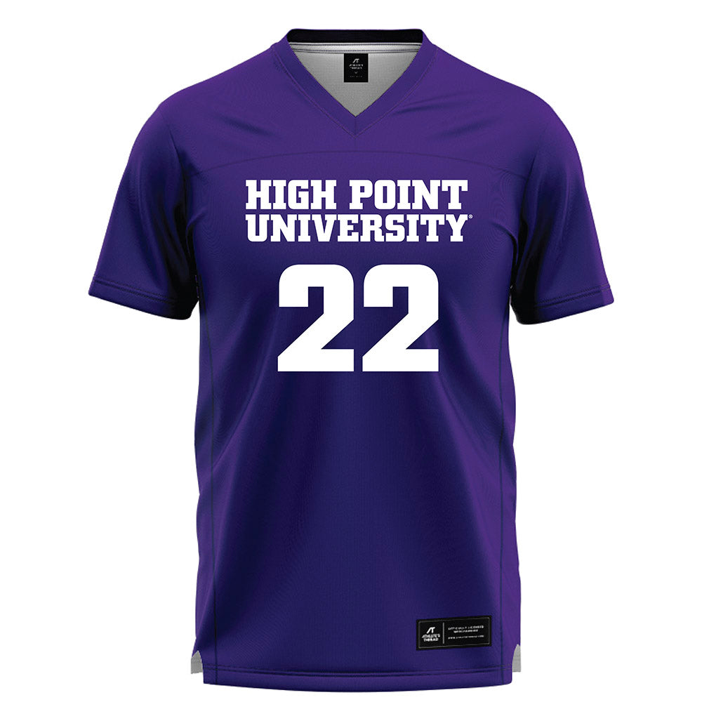 High Point - NCAA Women's Lacrosse : Jaidyn Donley - Purple Lacrosse Jersey -0