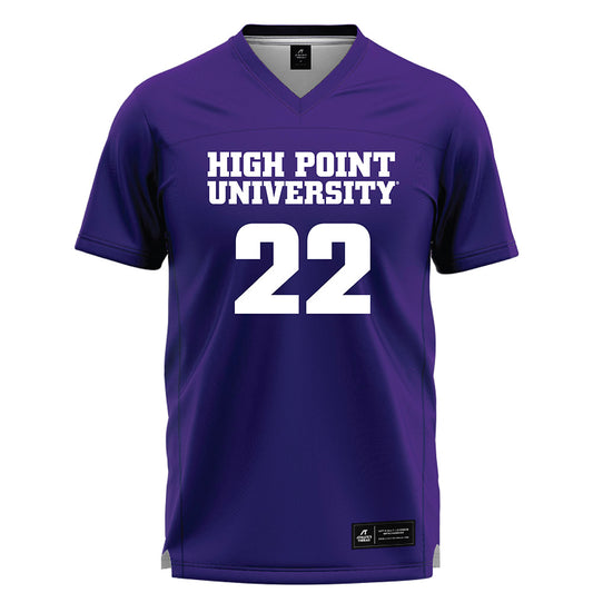 High Point - NCAA Women's Lacrosse : Jaidyn Donley - Purple Lacrosse Jersey -0