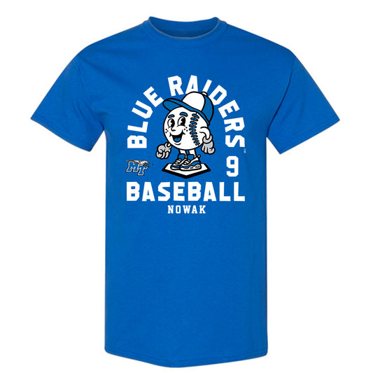 MTSU - NCAA Baseball : Owen Nowak - Fashion Shersey T-Shirt-0
