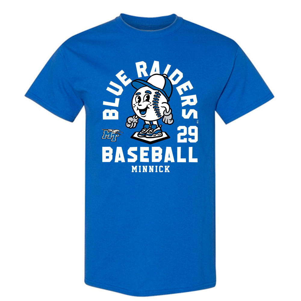 MTSU - NCAA Baseball : Tyler Minnick - Fashion Shersey T-Shirt