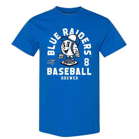 MTSU - NCAA Baseball : Nathan Brewer - Fashion Shersey T-Shirt