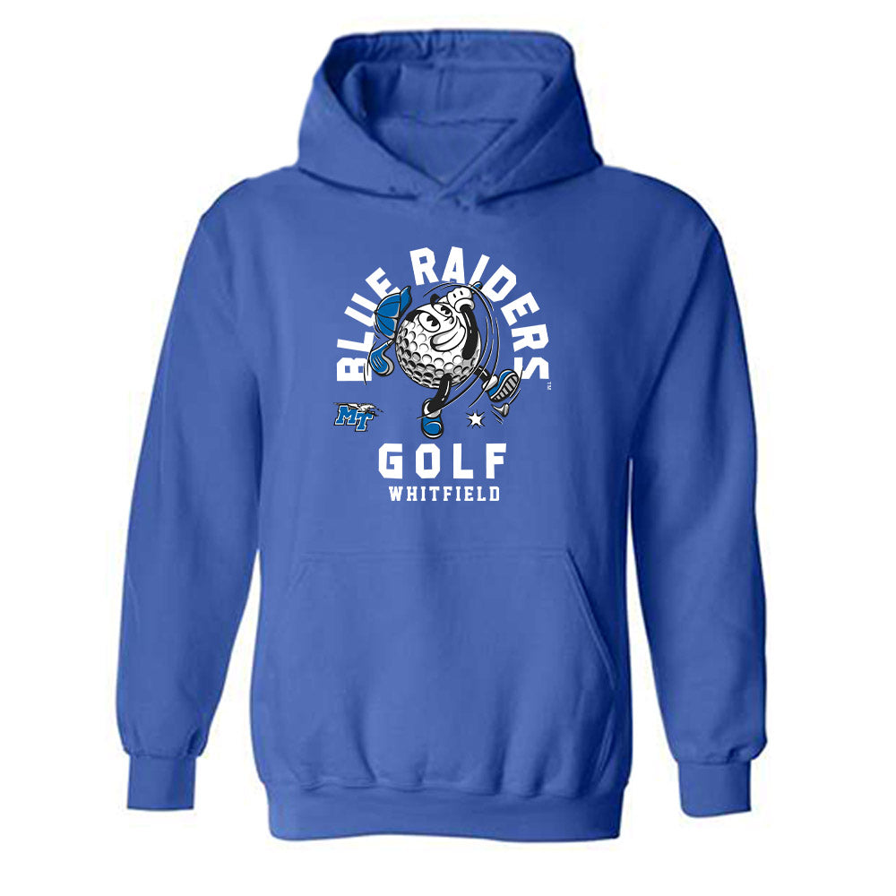 MTSU - NCAA Men's Golf : Thad Whitfield - Fashion Shersey Hooded Sweatshirt