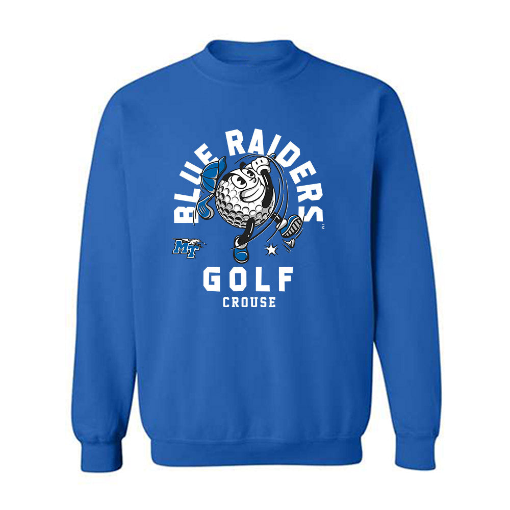 MTSU - NCAA Women's Golf : Brylee Crouse - Fashion Shersey Crewneck Sweatshirt