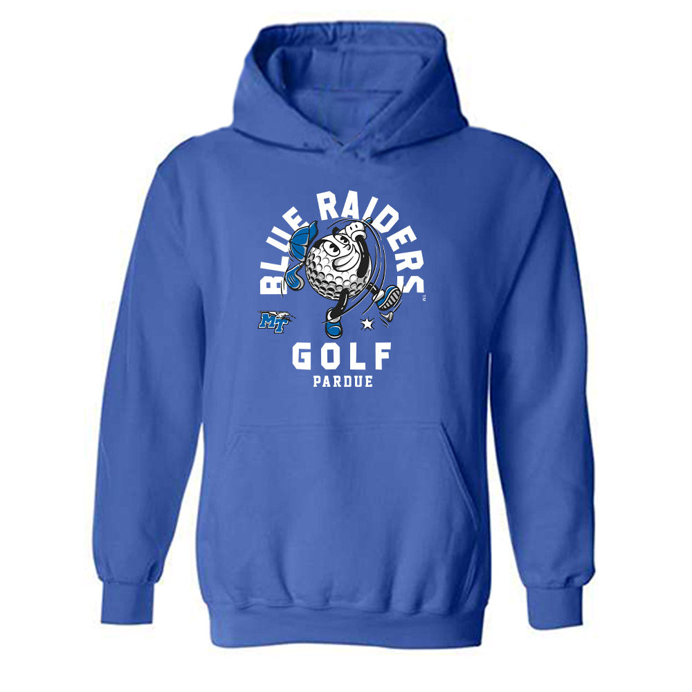 MTSU - NCAA Women's Golf : Caroline Pardue - Fashion Shersey Hooded Sweatshirt-0