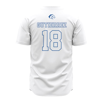 Texas Arlington - NCAA Softball : Abi Gutierrez - White Jersey-1