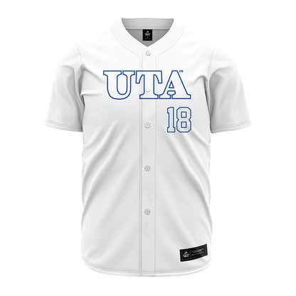 Texas Arlington - NCAA Softball : Abi Gutierrez - White Jersey-0