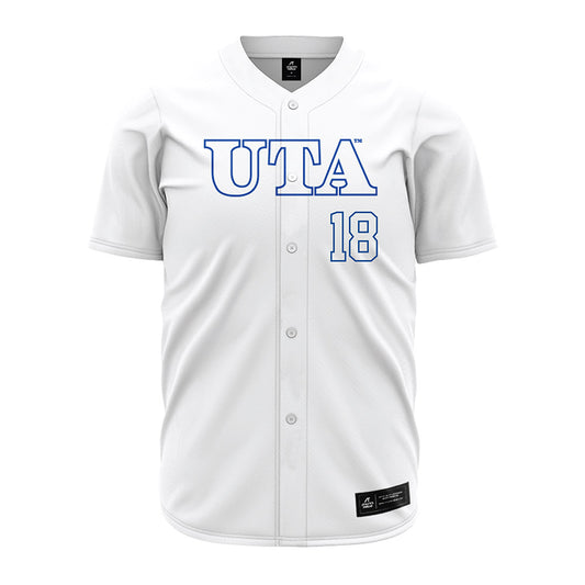Texas Arlington - NCAA Softball : Abi Gutierrez - White Jersey-0