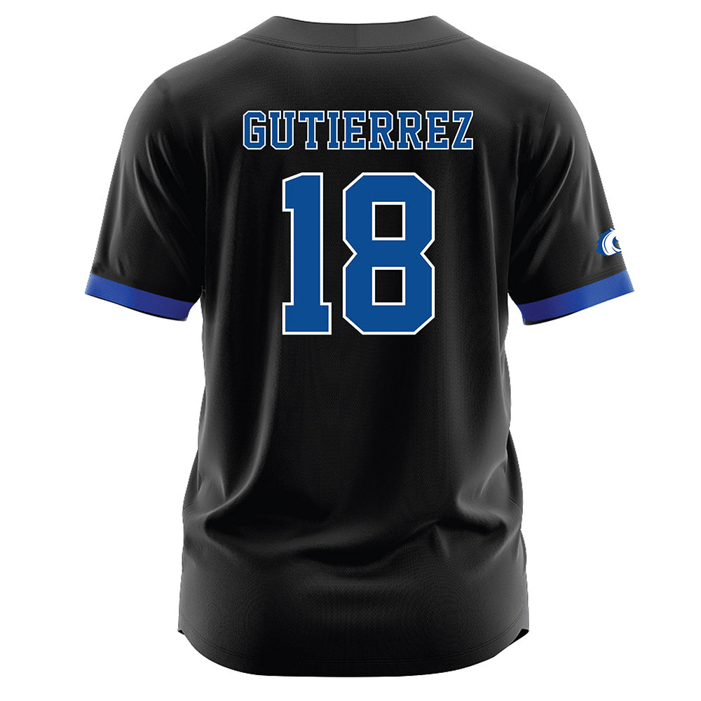 Texas Arlington - NCAA Softball : Abi Gutierrez - Black Jersey-1