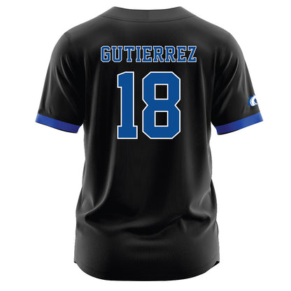Texas Arlington - NCAA Softball : Abi Gutierrez - Black Jersey-1