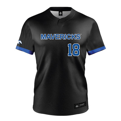 Texas Arlington - NCAA Softball : Abi Gutierrez - Black Jersey-0