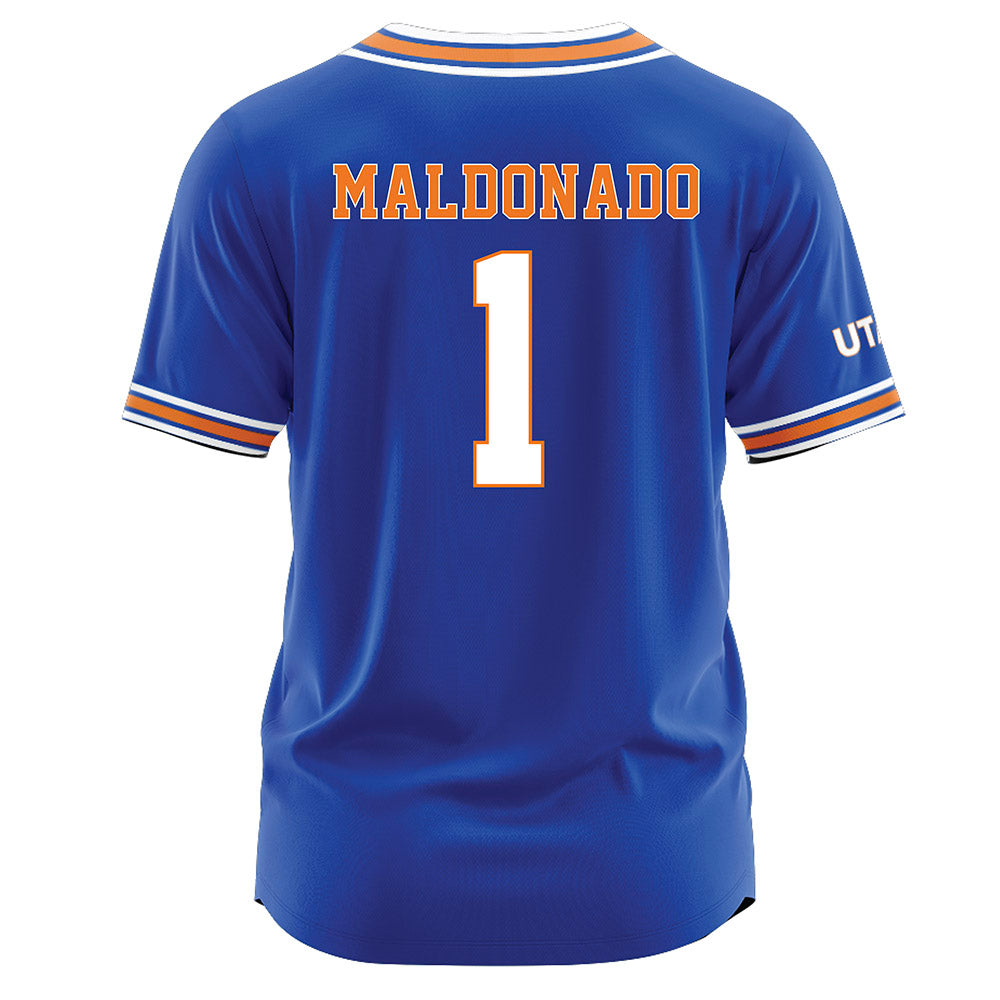 Texas Arlington - NCAA Softball : Talia Maldonado - Blue Jersey-1
