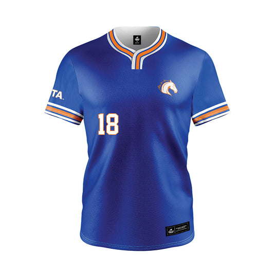 Texas Arlington - NCAA Softball : Abi Gutierrez - Blue Jersey-0