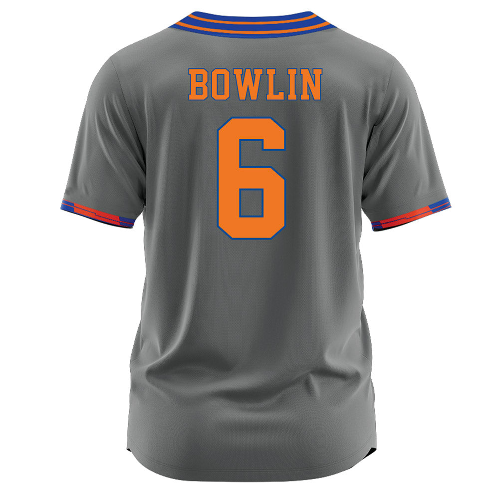 Texas Arlington - NCAA Softball : Kynlee Bowlin - Grey Jersey-1