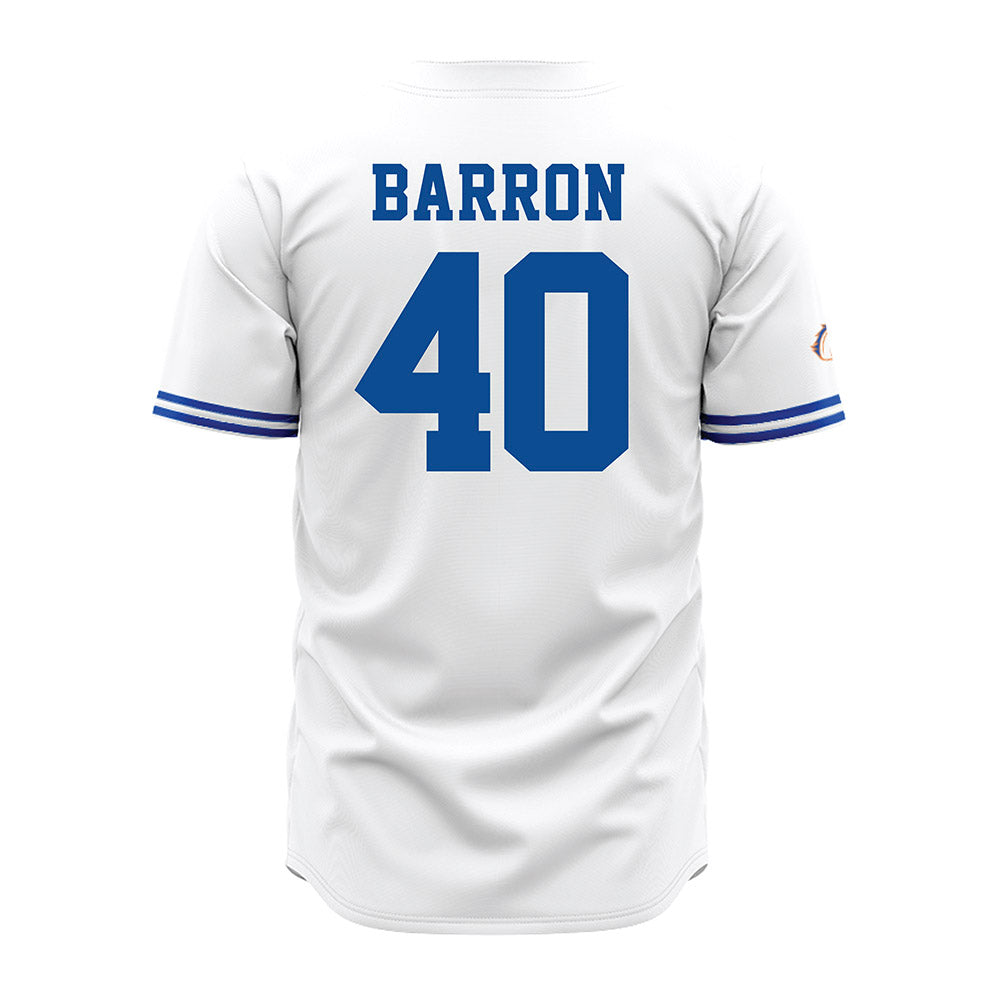 Texas Arlington - NCAA Baseball : Aeden Barron - White Jersey-1
