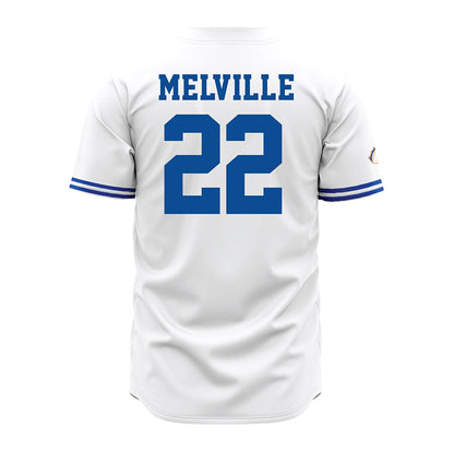 Texas Arlington - NCAA Baseball : Hayes Melville - White Jersey-1