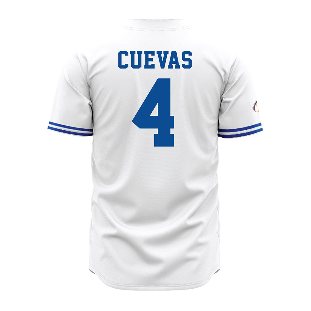 Texas Arlington - NCAA Baseball : Javier Cuevas - White Jersey-1