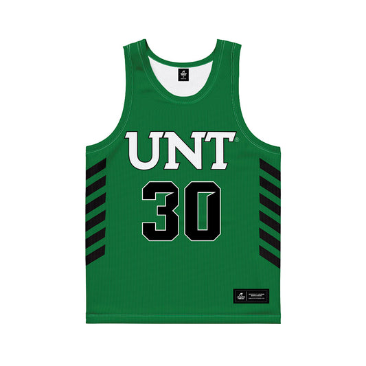North Texas - NCAA Women's Basketball : Chania Price - Green Basketball Jersey