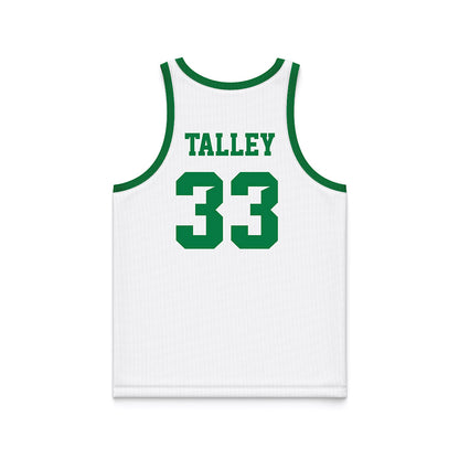 North Texas - NCAA Women's Basketball : Jaelyn Talley - White Basketball Jersey