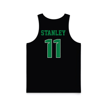 North Texas - NCAA Women's Basketball : Laynee Stanley - Black Basketball Jersey-1