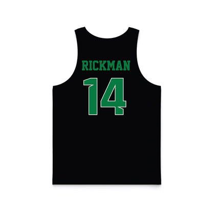 North Texas - NCAA Women's Basketball : Allison Rickman - Black Basketball Jersey-1