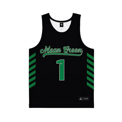North Texas - NCAA Women's Basketball : Andi Schissler - Black Basketball Jersey-0