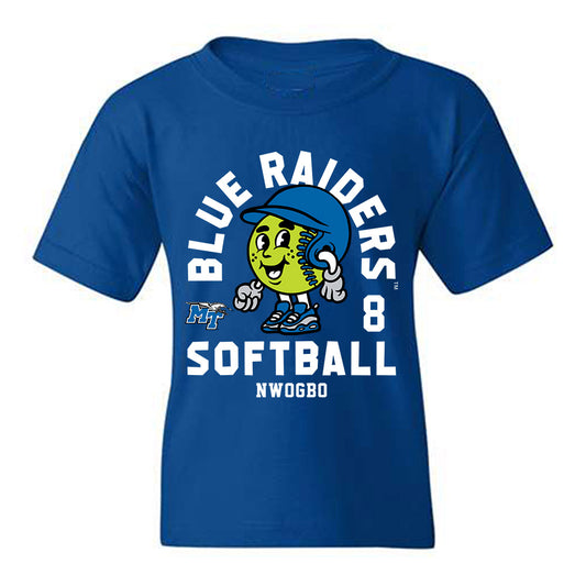 MTSU - NCAA Softball : Adaeze Nwogbo - Fashion Shersey Youth T-Shirt-0