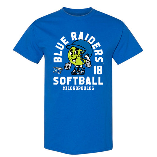 MTSU - NCAA Softball : Dimitra Milonopoulos - Fashion Shersey T-Shirt